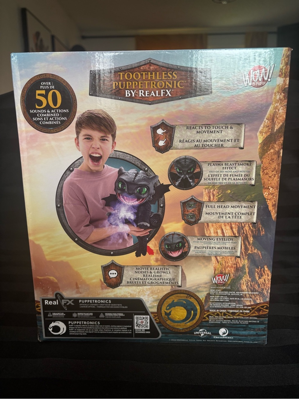 Official Toothless Puppetronic Interactive Dragon - Picture 4 of 14